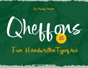 Qheffons font