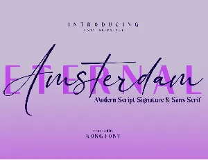 Eternal Amsterdam Duo font