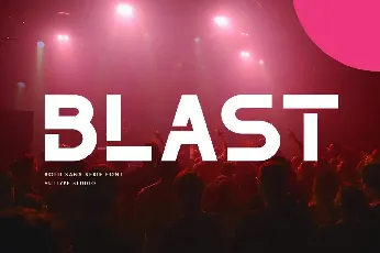 The Blast font