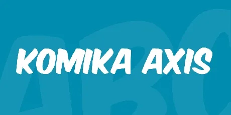 Komika Axis font