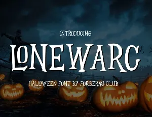 Lonewarc font