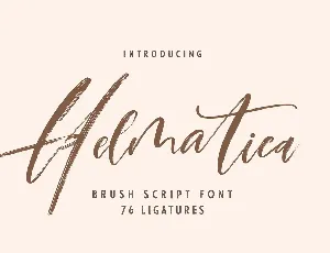 Helmatica font