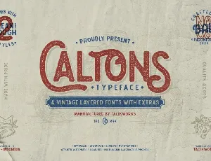 Caltons font