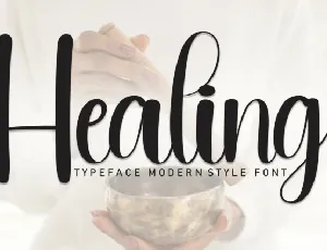 Healing Script Typeface font