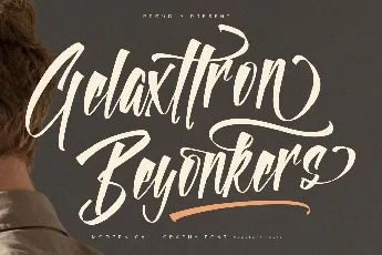 Gelaxttron Beyonkers DEMO VERSI font