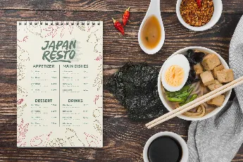 Ramen Ichikaru font