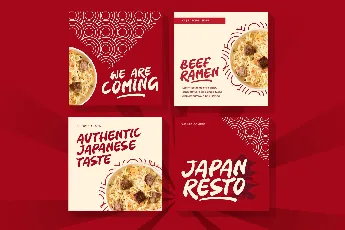 Ramen Ichikaru font