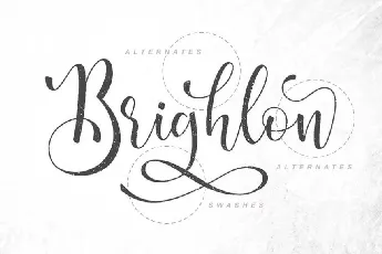 Brighlon Modern Script font