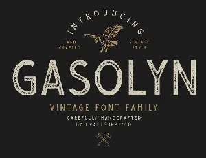 Gasolyn Family font