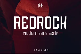 RedrockDEMO font