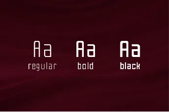 RedrockDEMO font