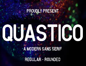 QUASTICO font