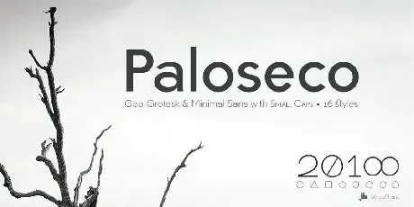 Paloseco Geo-Grotesk font