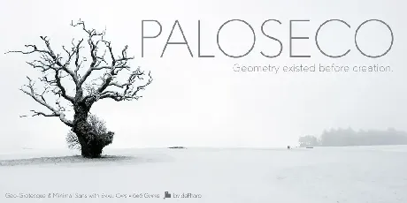 Paloseco Geo-Grotesk font