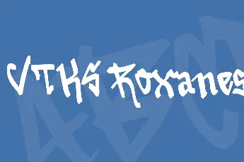 VTKS Roxanes font