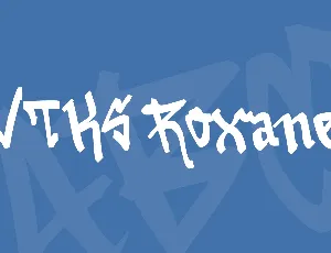 VTKS Roxanes font