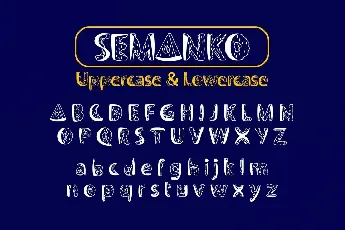 SEMANKO font