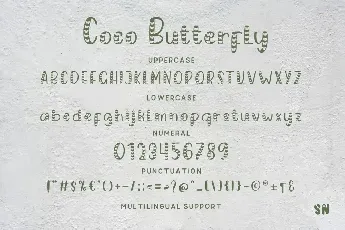 Coco Butterfly font