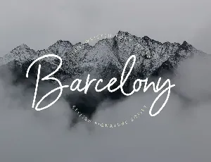 Barcelony font