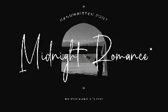 Midnight Romance font