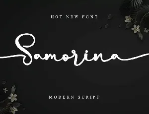 Samorina font