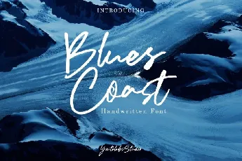 Blues Coast Handwritten font