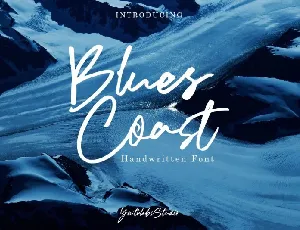 Blues Coast Handwritten font