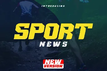 Sport News font