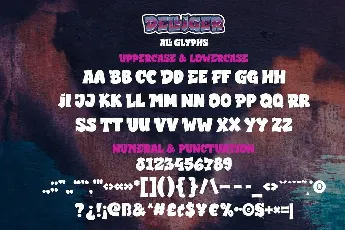 DELLIGER font