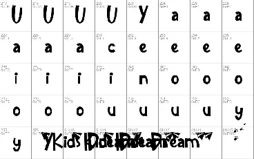 Kids Dream Demo font