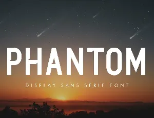 PHANTOM font