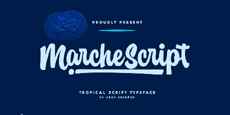 Marche Script PERSONAL USE font