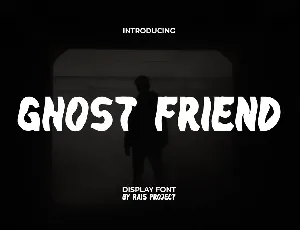 GhostFriendDemo font