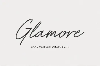 Glamore Typeface font