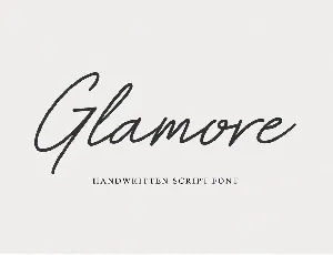 Glamore Typeface font