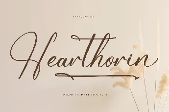 Hearthorin font