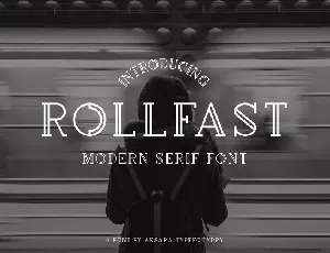 Rollfast Typeface font