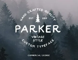 Parker font