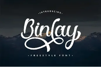 Binlay font