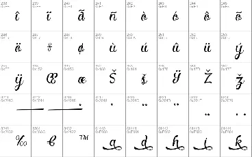 Binlay font