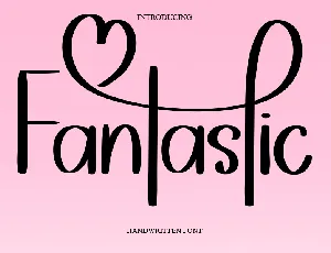 Fantastic font