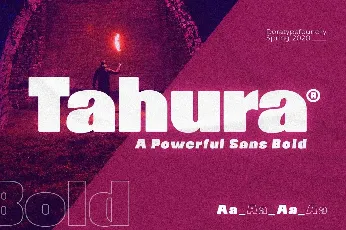 Tahura font