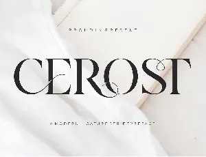 Cerost font