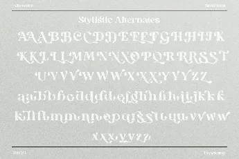 Allenoire font