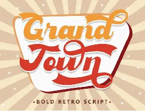 Grandtown font