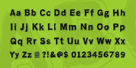 Mongo Bondo font