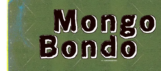 Mongo Bondo font