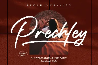 Prechley font