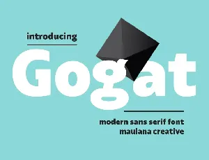 Gogat font