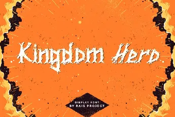 Kingdom Hero font